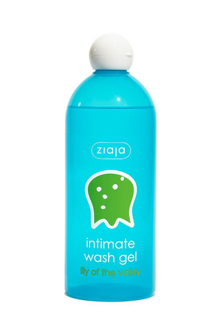 Intimpflege-Gel mit dem Duft von Maiglöckchen