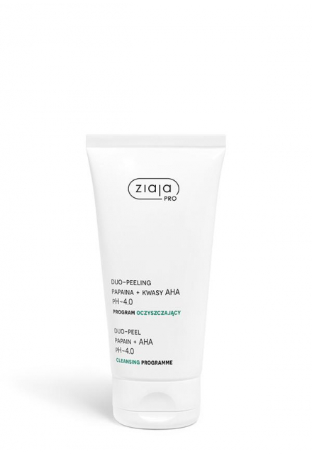 Duo-Peeling: Papain + AHA-Säuren