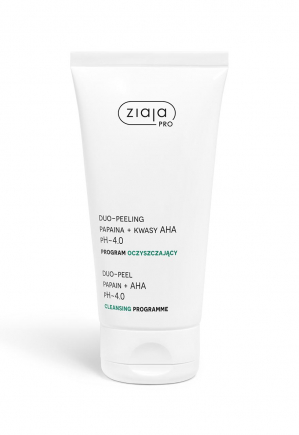 Duo-Peeling: Papain + AHA-Säuren