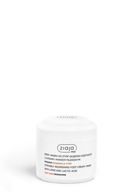 Fußcreme-Maske mit Lipiden und Milchsäure